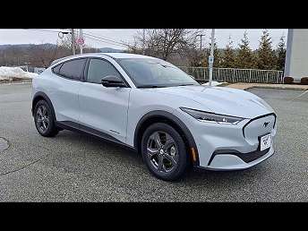 White Ford Mustang Mach-E SUV 2023