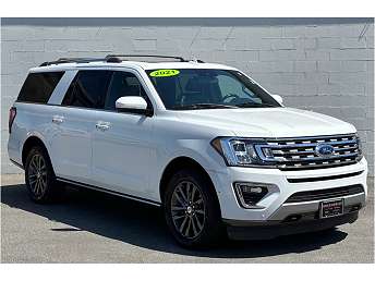 White Ford Expedition MAX SUV 2021