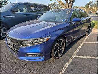 Blue Honda Accord Sedan 2020