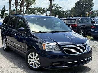 Blue Town & Country Minivan 2016
