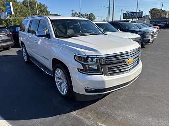 White Chevrolet Suburban SUV 2019