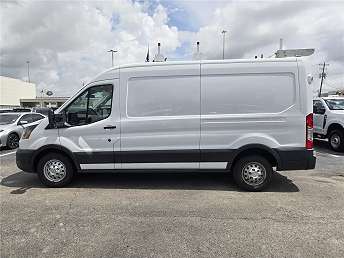 White Ford Transit Van 2023
