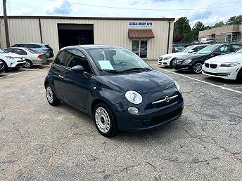Gray Fiat 500 Hatchback 2016