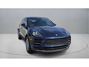 Blue Porsche Macan SUV 2020
