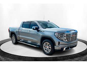 Silver GMC Sierra 1500 Pickup 2023