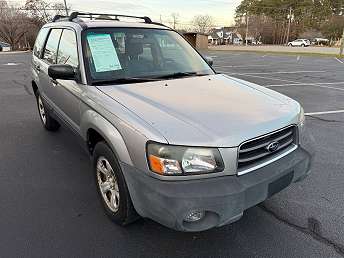 Silver Subaru Forester 2.5X 2005