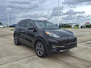 Black Kia Sportage SUV 2021