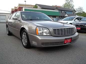 Gray Cadillac DeVille Sedan 2004