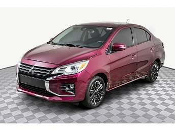 Red Mitsubishi Mirage G4 Sedan 2023