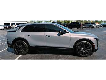Blue Cadillac Lyriq SUV 2024