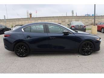 Blue Mazda Mazda3 Sedan 2024