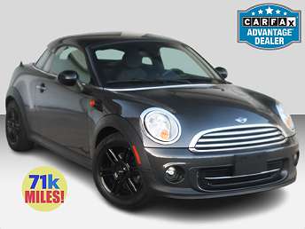 Gray Mini Cooper Coupe Coupe 2014