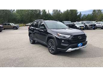 Black Toyota RAV4 SUV 2024