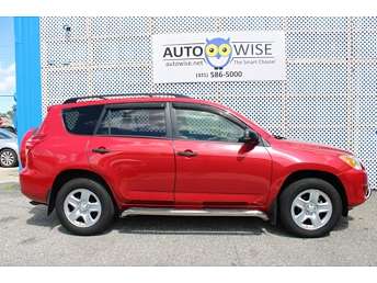 Red RAV4 SUV 2010
