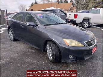Black Lexus IS 250 2011