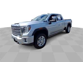 Silver GMC Sierra 2500HD Denali 2021