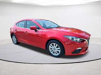 Red Mazda Mazda3 Hatchback 2015