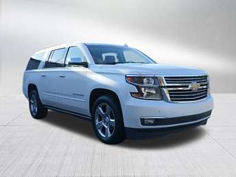 White Chevrolet Suburban SUV 2018