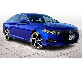 Blue Honda Accord Sedan 2020