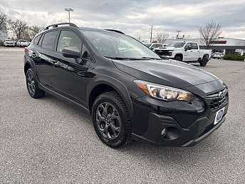 Black Subaru Crosstrek SUV 2022