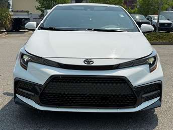 White Toyota Corolla Sedan 2022