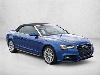 Blue A5 Convertible 2017