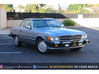Blue 560 Convertible 1987