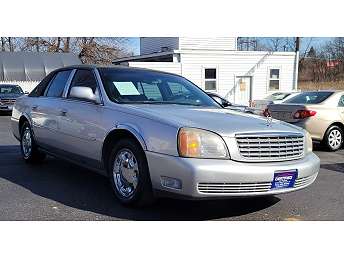 Silver Cadillac DeVille Sedan 2001