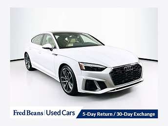 White Audi A5 Hatchback 2023