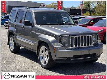 Gray Jeep Liberty SUV 2012