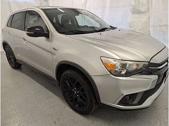 Silver Mitsubishi Outlander Sport SUV 2018