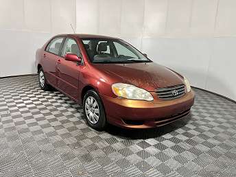 Red Toyota Corolla Sedan 2004