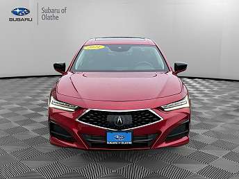 Red Acura TLX Sedan 2021