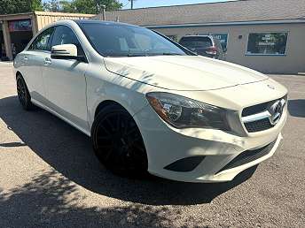 White CLA Sedan 2016