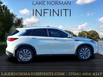 White Infiniti QX50 SUV 2022