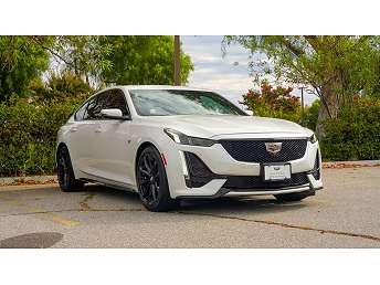 White Cadillac CT5 Sedan 2022