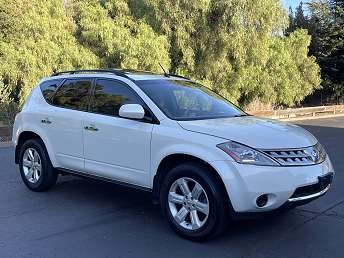 White Nissan Murano S 2006