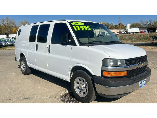 Used chevy shops work van