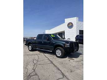 Green Ford F-250 XLT 2007