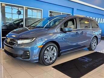 Blue Honda Odyssey Minivan 2025