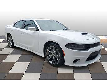 White Dodge Charger Sedan 2022