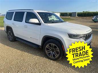 White Jeep Wagoneer SUV 2022