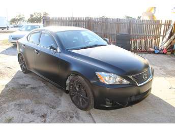 Black Lexus IS 250 2009