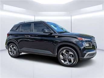 Black 2024 Hyundai Venue SUV