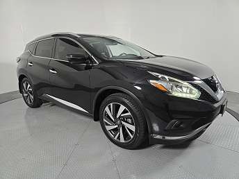 Black Nissan Murano SUV 2018