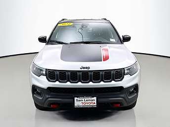 Silver Jeep Compass SUV 2024