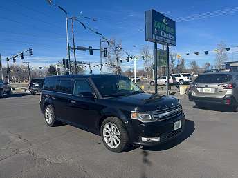 Black Ford Flex SUV 2019