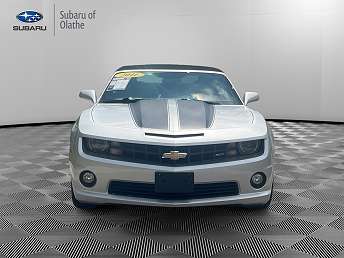 Silver Chevrolet Camaro Convertible 2011
