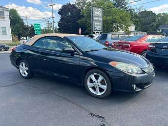 2006 Black Toyota Camry Solara Convertible