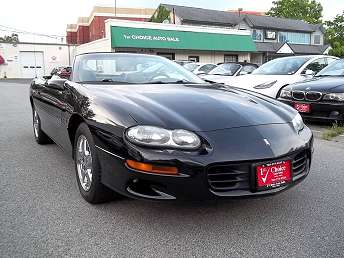 Black Camaro Convertible 2000